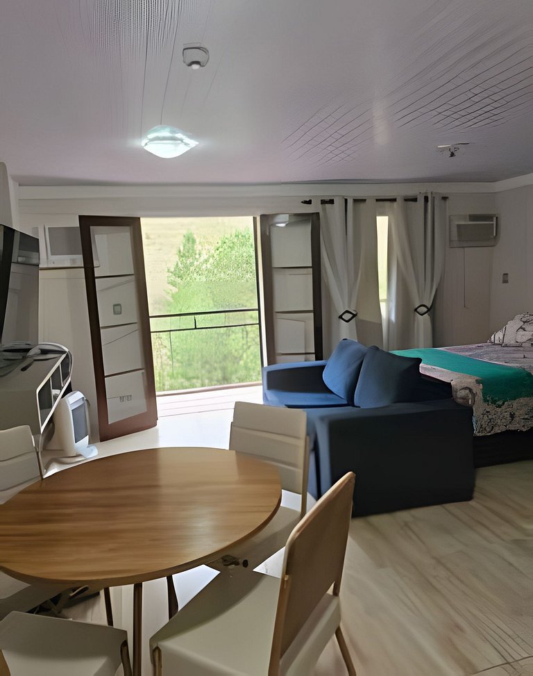 Agradável flat-Águas de Lindóia