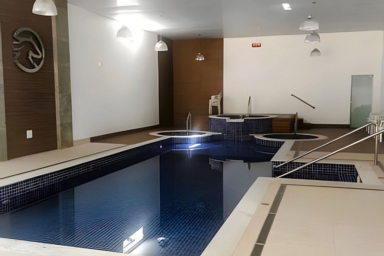 Agradável flat-Águas de Lindóia