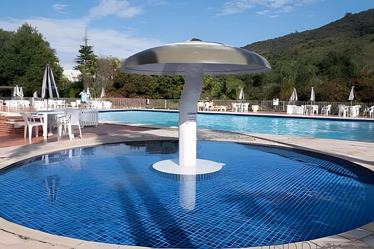 Agradável flat-Águas de Lindóia