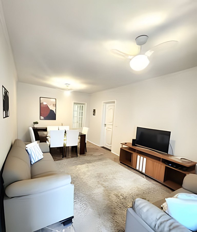 Apto Confortável Beira Mar – Pompeia, Santos