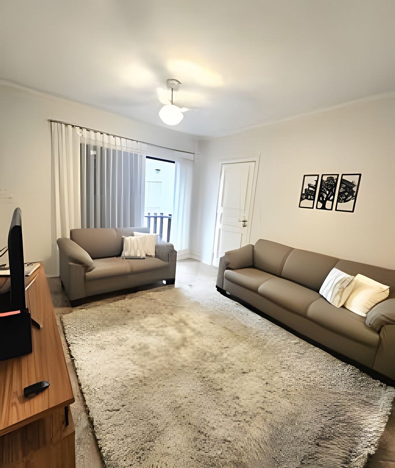 Apto Confortável Beira Mar – Pompeia, Santos