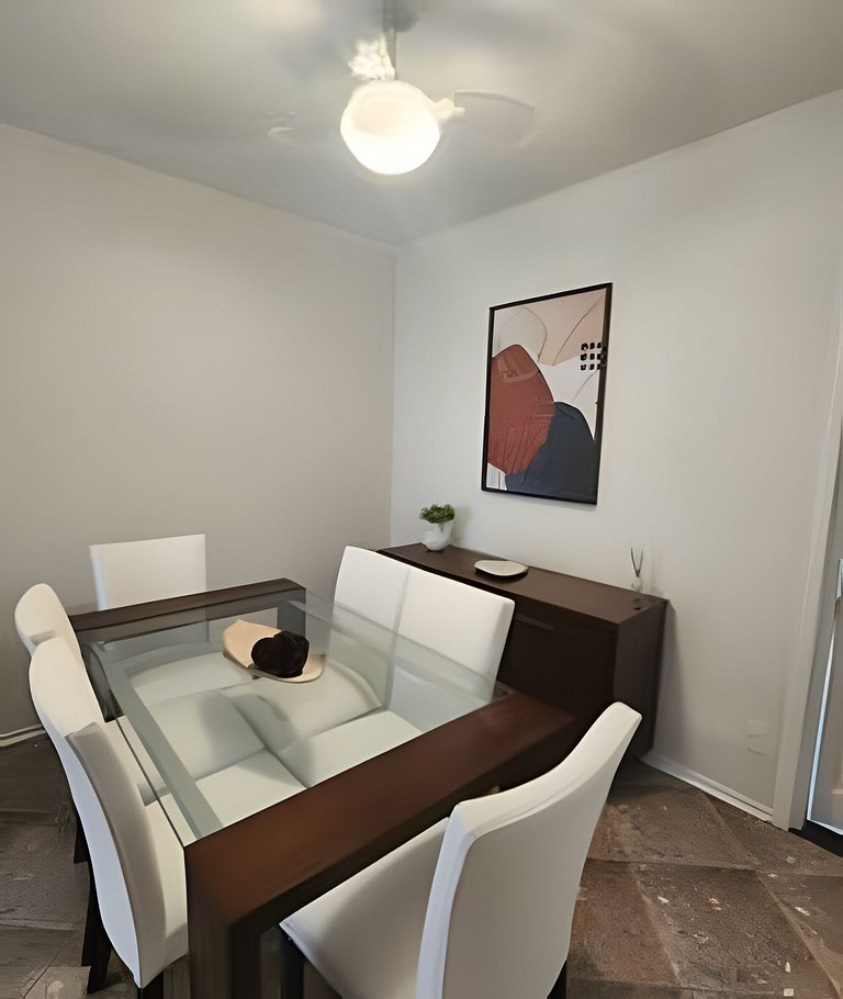 Apto Confortável Beira Mar – Pompeia, Santos