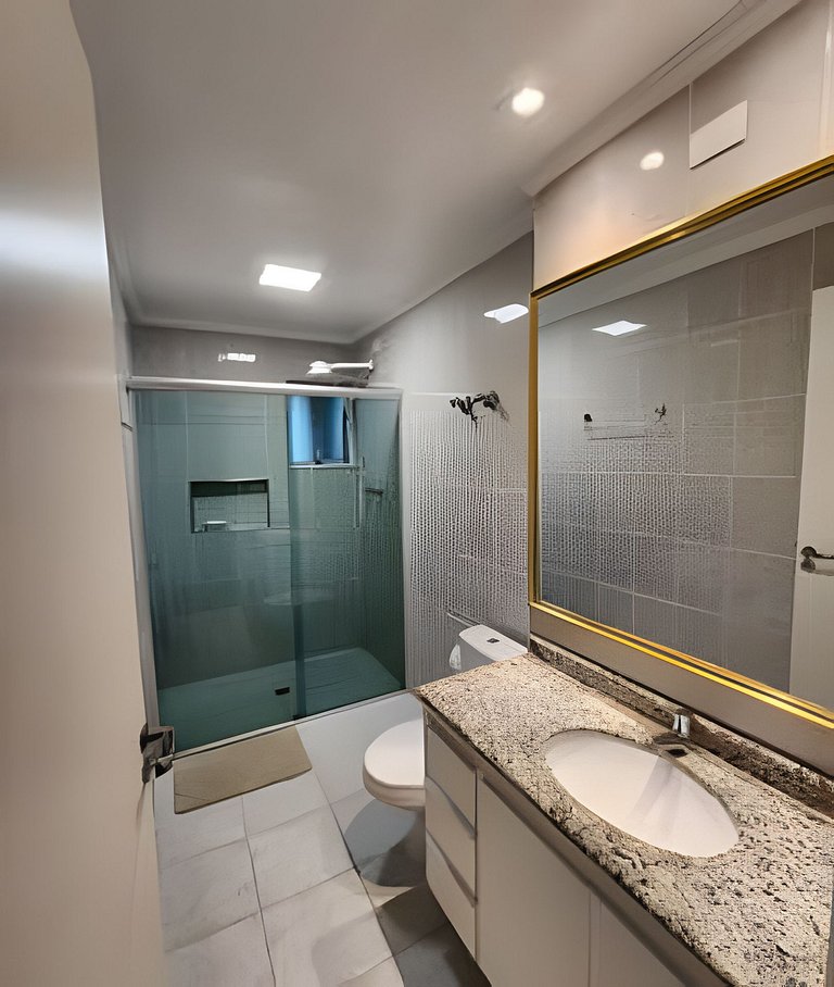 Apto Confortável Beira Mar – Pompeia, Santos