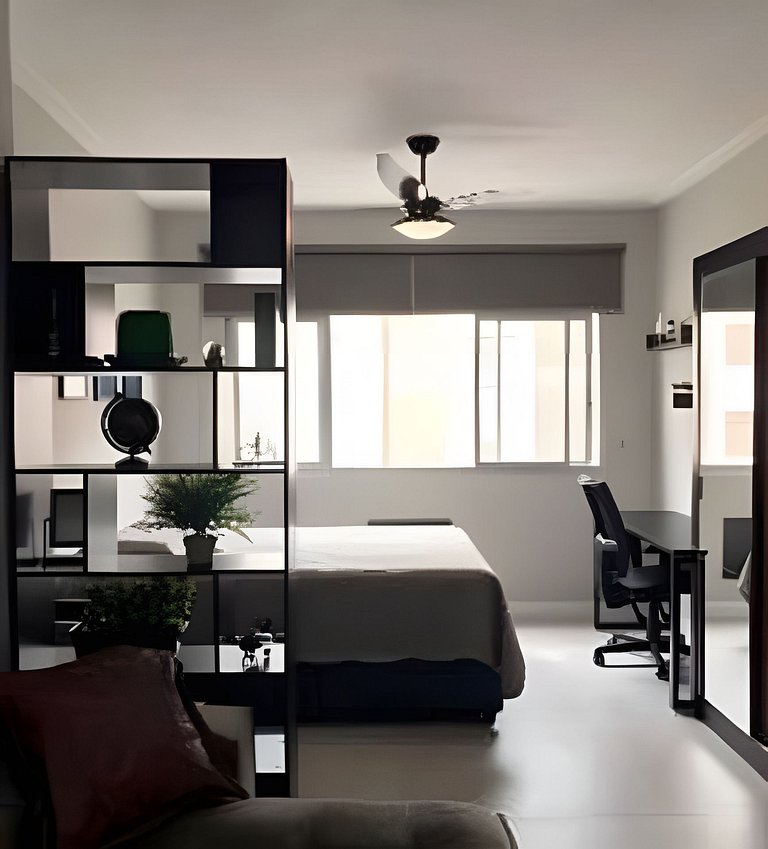 Lindo Apto Beira Mar – Ponta da Praia – Santos