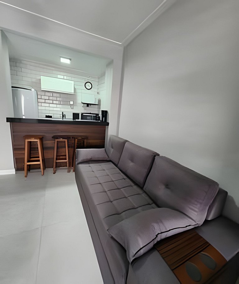 Lindo Apto Beira Mar – Ponta da Praia – Santos