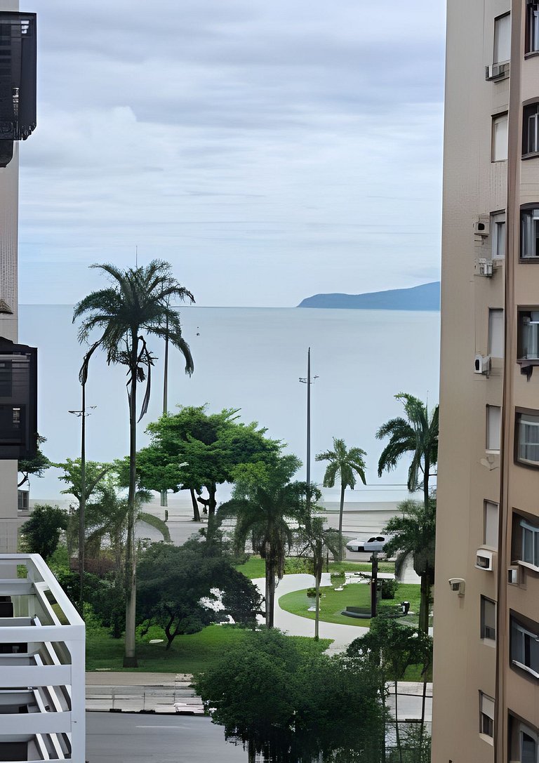Lindo Apto Beira Mar – Ponta da Praia – Santos
