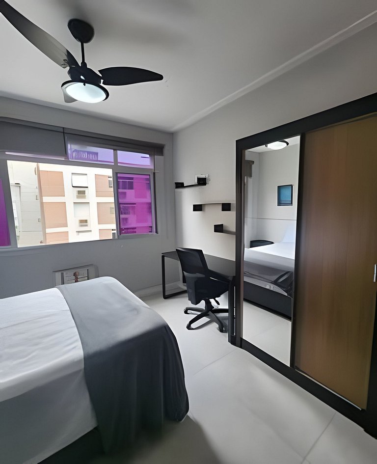 Lindo Apto Beira Mar – Ponta da Praia – Santos