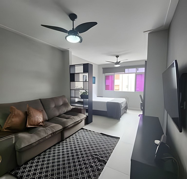 Lindo Apto Beira Mar – Ponta da Praia – Santos