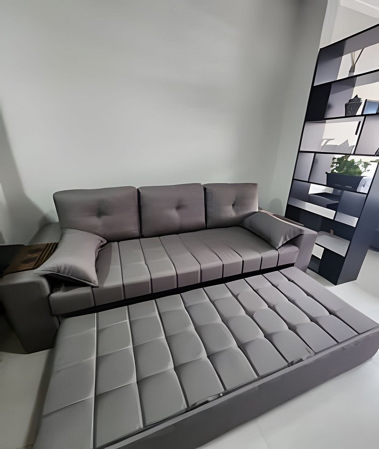 Lindo Apto Beira Mar – Ponta da Praia – Santos