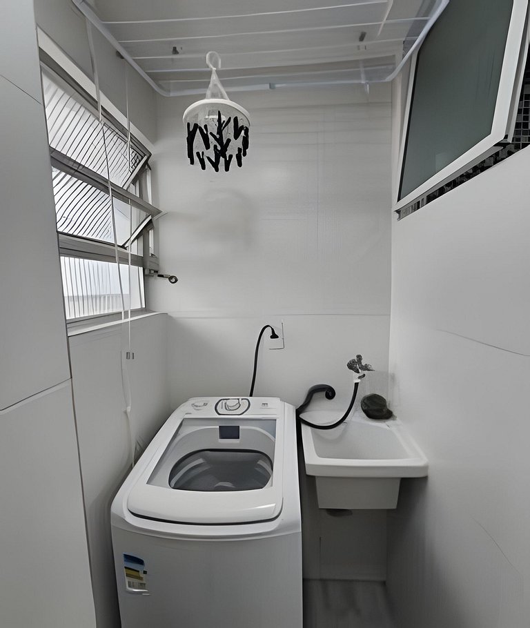 Lindo Apto Beira Mar – Ponta da Praia – Santos