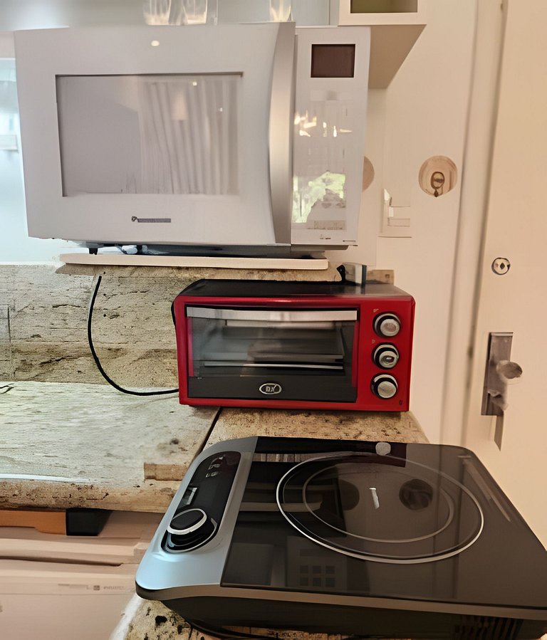 Flat Cavalinho Branco com varanda e lazer – Águas de Lindóia