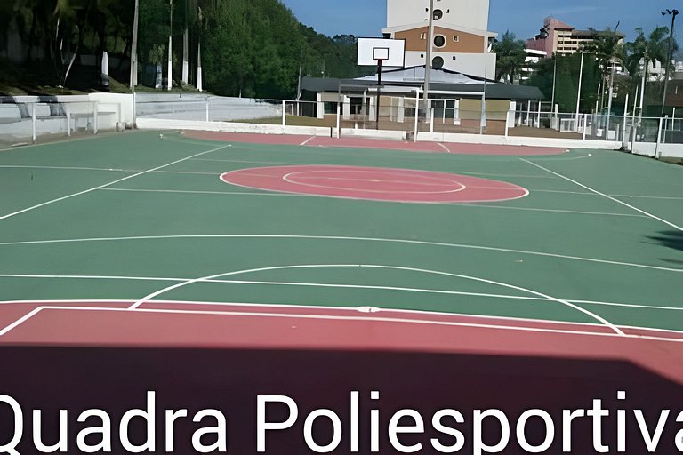 Flat Cavalinho Branco com varanda e lazer – Águas de Lindóia