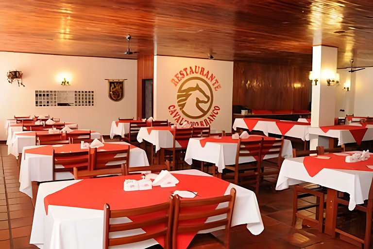 Flat Cavalinho Branco com varanda e lazer – Águas de Lindóia