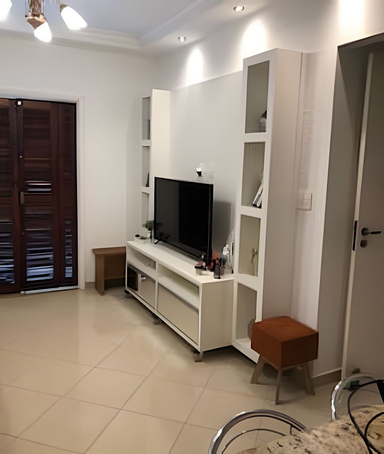 Flat Cavalinho Branco com varanda e lazer – Águas de Lindóia