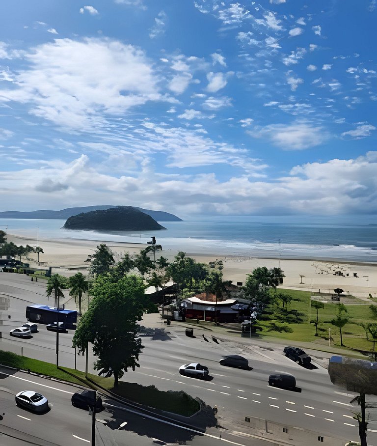 Vista deslumbrante da praia / ar cond. / Wifi