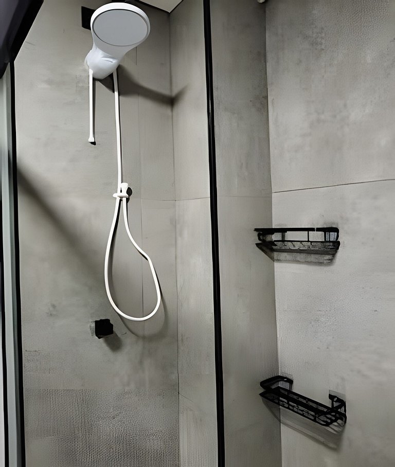 Flat Cavalinho Branco com varanda e lazer – Águas de Lindóia