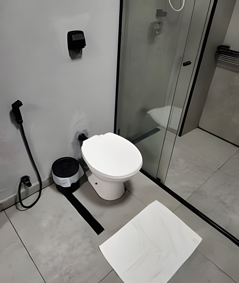 Flat Cavalinho Branco com varanda e lazer – Águas de Lindóia