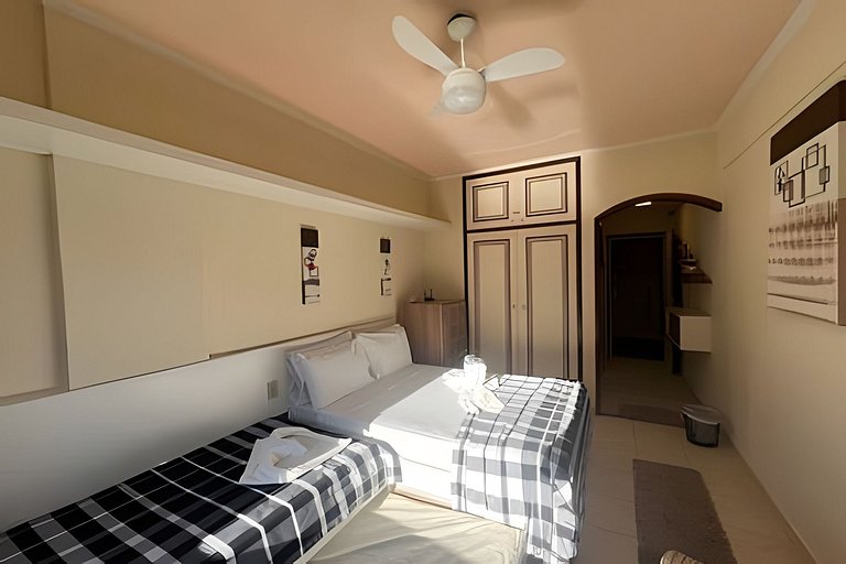 Flat Cavalinho Branco com vista para lago – Águas de Lindóia