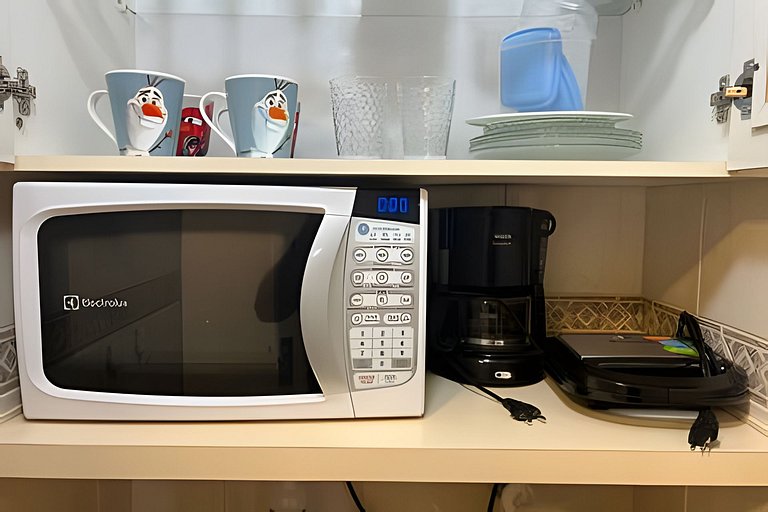 Flat Cavalinho Branco com vista para lago – Águas de Lindóia