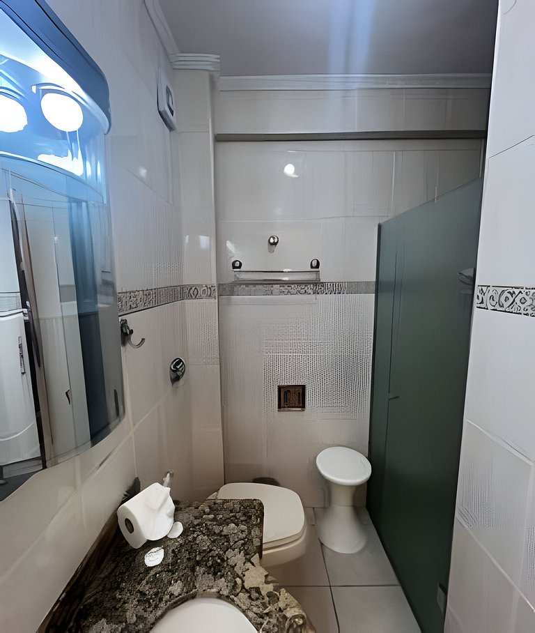 Flat Cavalinho Branco com vista para lago – Águas de Lindóia