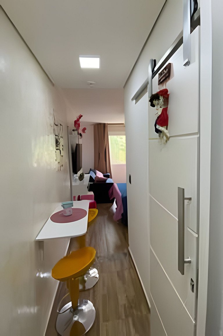 BELO Flat Cavalinho Branco com lazer em Águas de Lindóia