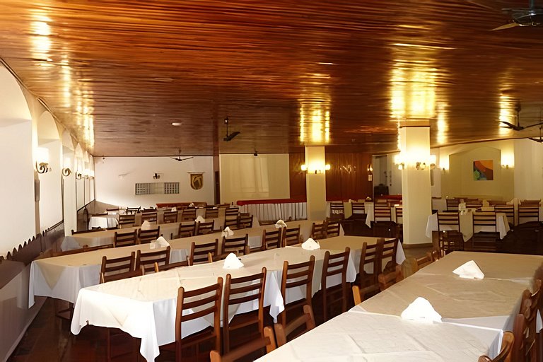 BELO Flat Cavalinho Branco com lazer em Águas de Lindóia