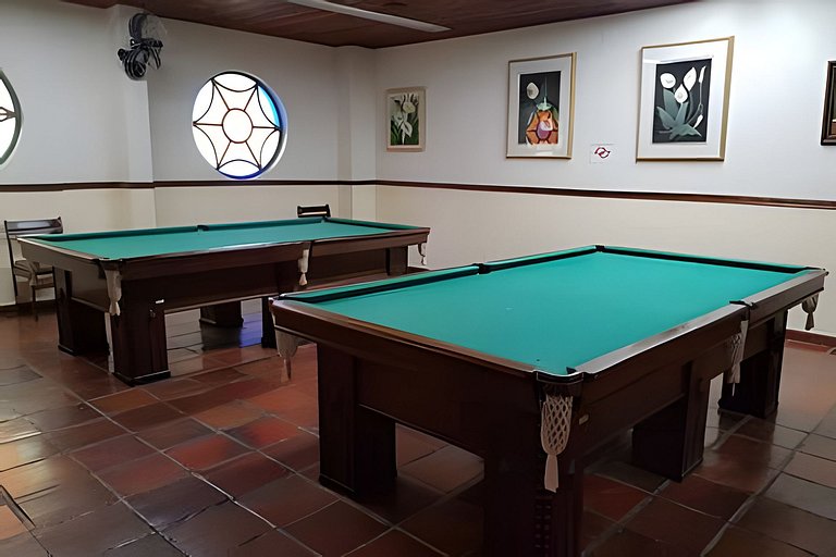 BELO Flat Cavalinho Branco com lazer em Águas de Lindóia