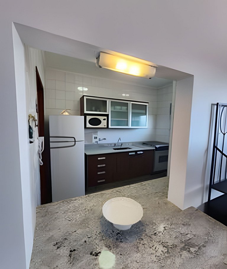 Apto Pé na Areia com Piscina – Centro Itanhaém