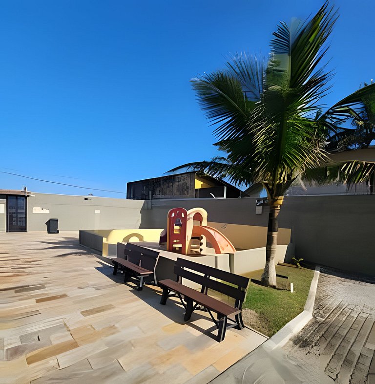 Apto Pé na Areia com Piscina – Centro Itanhaém