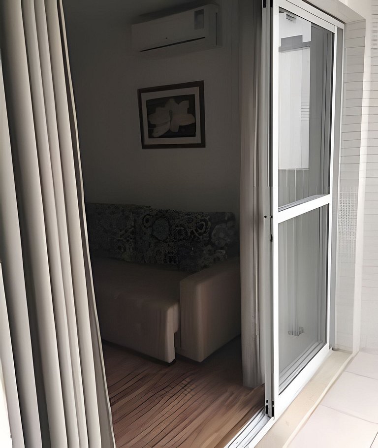 Apto na quadra da praia – Ponta da Praia – Santos