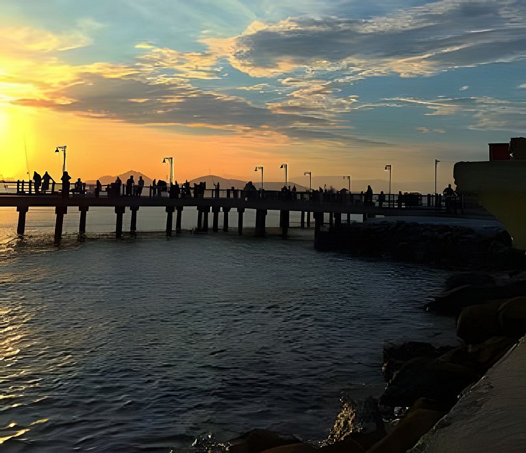 Apto na quadra da praia – Ponta da Praia – Santos