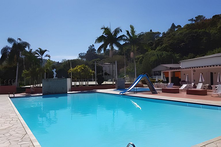 Flat no Condomínio Cavalinho Branco, Águas de Lindóia