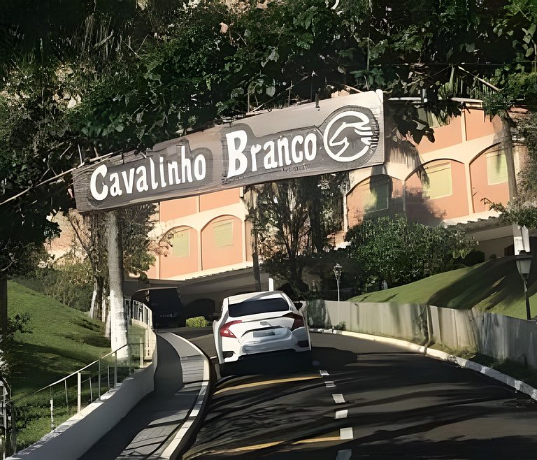 Flat no Condomínio Cavalinho Branco, Águas de Lindóia