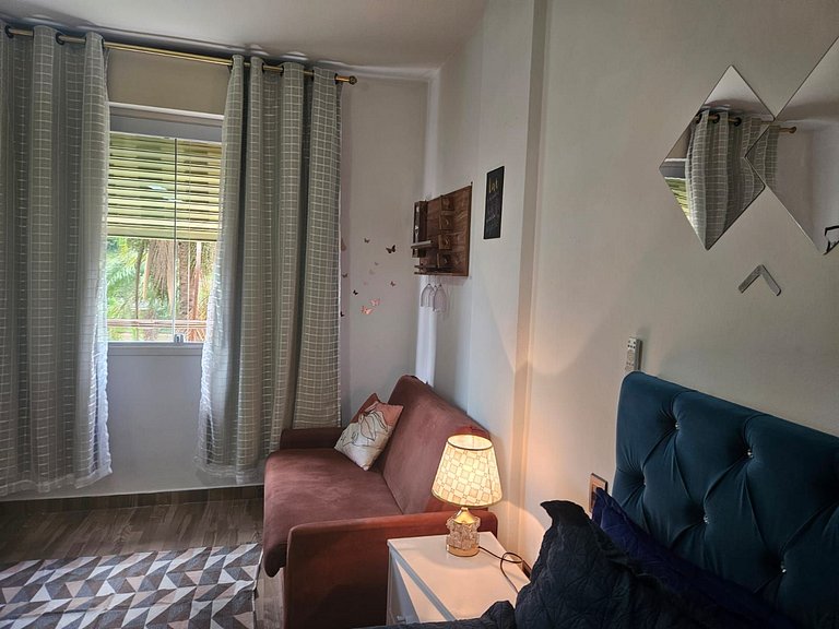 BELO Flat Cavalinho Branco com lazer em Águas de Lindóia