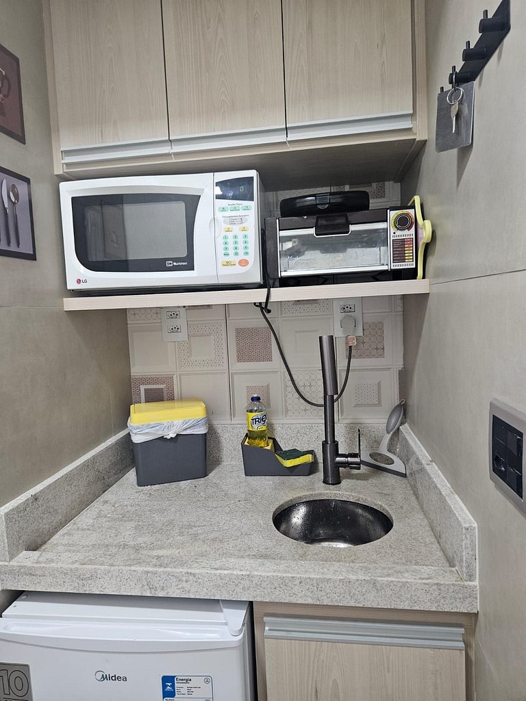 BELO Flat Cavalinho Branco com lazer em Águas de Lindóia