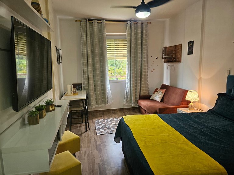 BELO Flat Cavalinho Branco com lazer em Águas de Lindóia